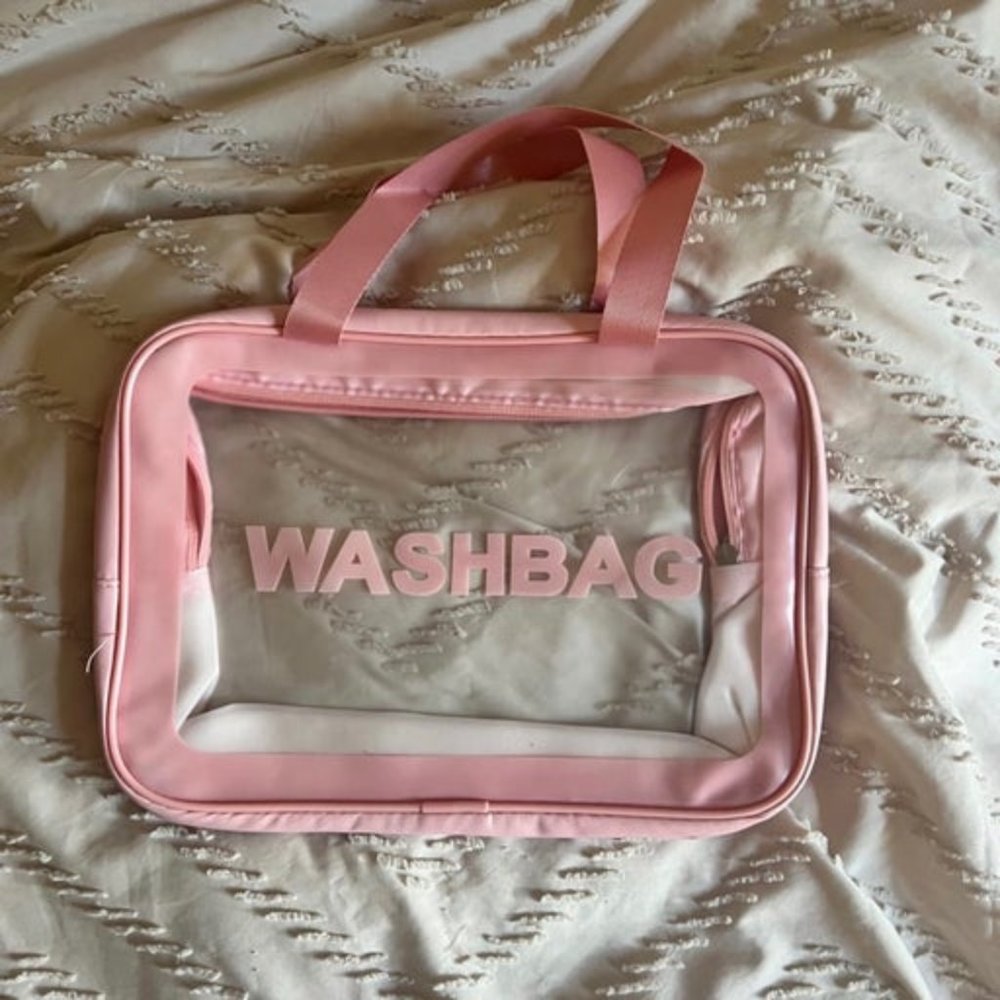 Pink Cosmetic Bag